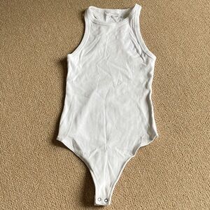 Abercrombie & Fitch White Bodysuit